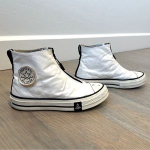 Chuck Taylor x Joshua Vides. Size 6 womens. Hardly worn. Like new.